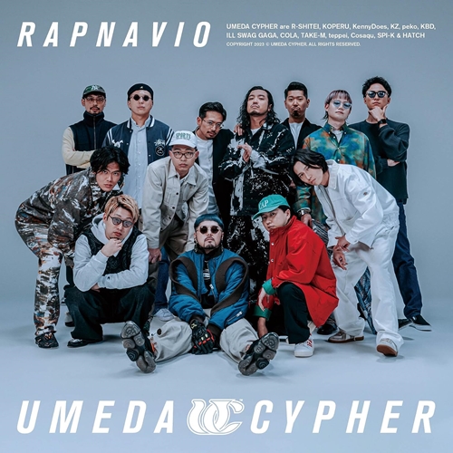 梅田サイファーMajor 1st ALBUMとなった「RAPNAVIO」のアナログ盤が