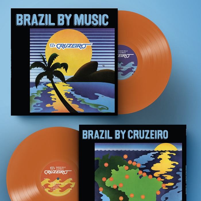 MARCOS VALLE & AZYMUTH FLY CRUZEIRO TANGELINE COLOR VINYL