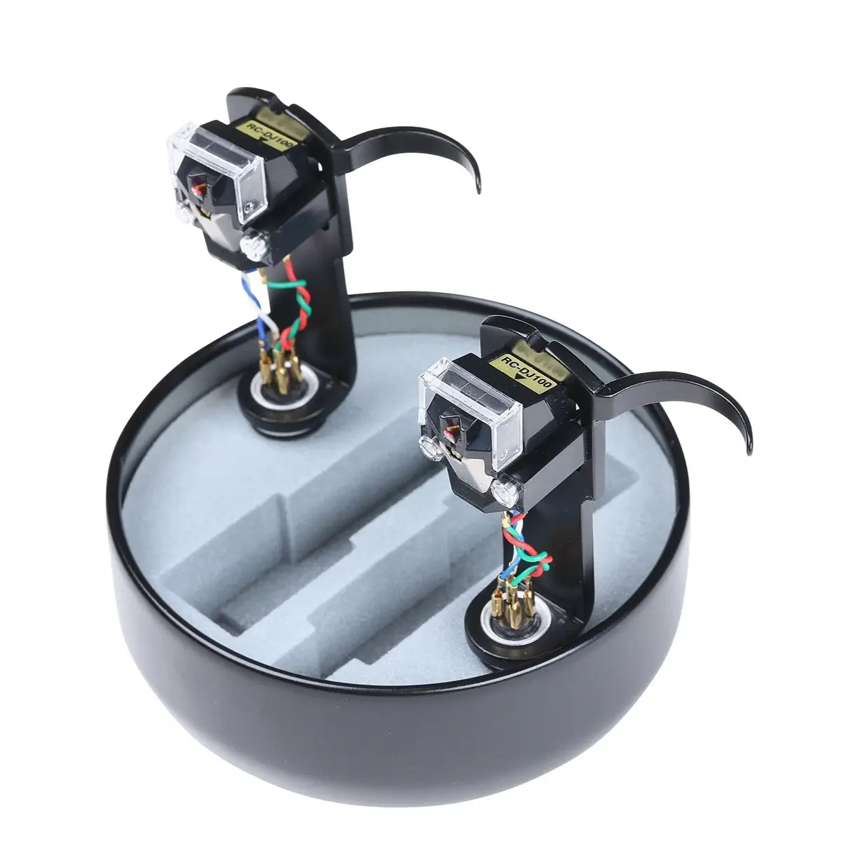 レコードカートリッジ ヘッドシェル付 100SOUNDS RC-DJ100 TWIN PACK