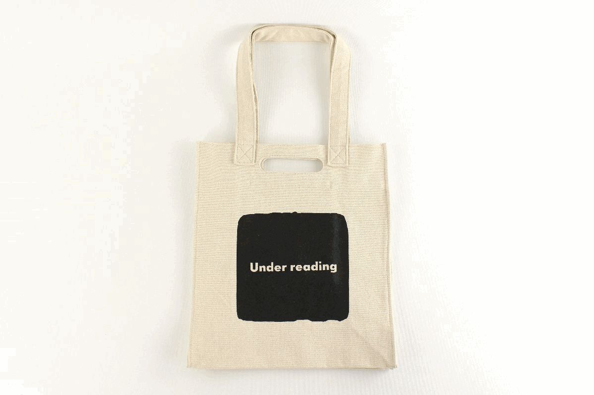 BOOK TOTE M TYPO Under reading/bookunion｜bookunionPRODUCTS