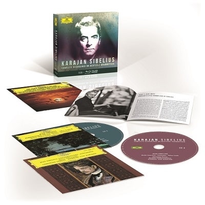 COMPLETE SIBELIUS RECORDINGS ON DG (5CD+BLU-RAY AUDIO)/HERBERT VON