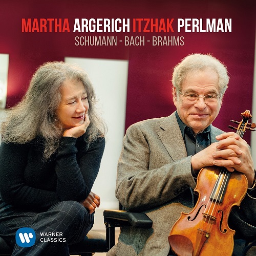 SCHUMANN, BACH & BRAHMS: VIOLIN SONATAS/ITZHAK PERLMAN & MARTHA