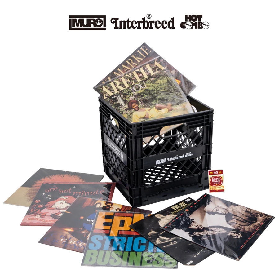 Fresh Delivery Crates (+ MIX TAPE) / KING OF DIGGIN' × INTERBREED