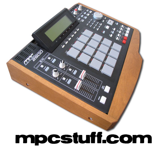 Akai MPC 2500 Wood Side Panel End Cap Kit (Dark)/Akai MPC 2500