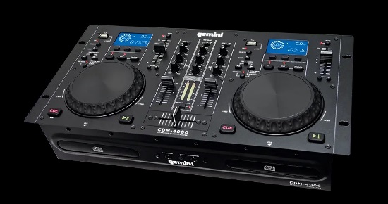 CDM-4000/GEMINI/ビギナーから手軽に使える、一体型CDJコンソール ...