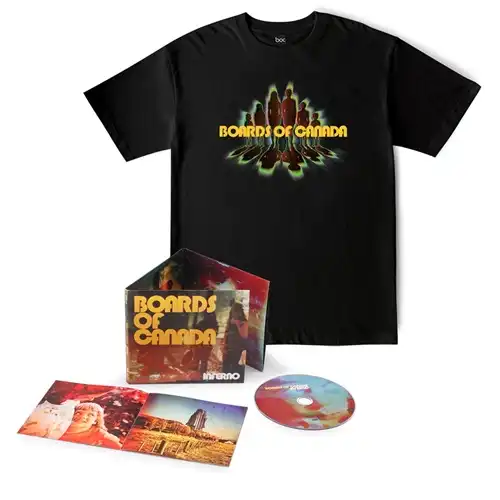 【ボーズ・オブ・カナダ(Boards Of Canada) 13年ぶりとなる新作アルバム『Inferno』を〈Warp Records〉からCD、レコード、Tシャツ付きでリリース