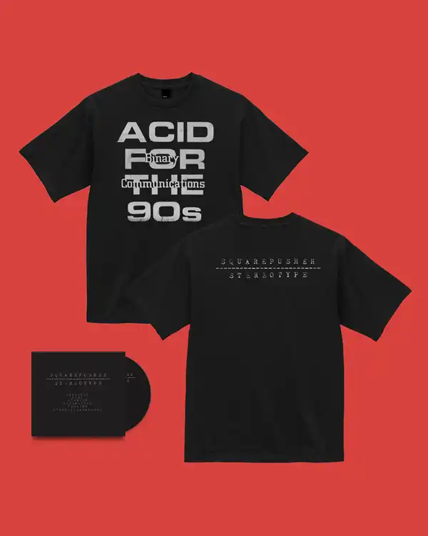 鬼才スクエアプッシャーによる幻のアルバム『Stereotype』再発盤 T-SHIRTS Tシャツ