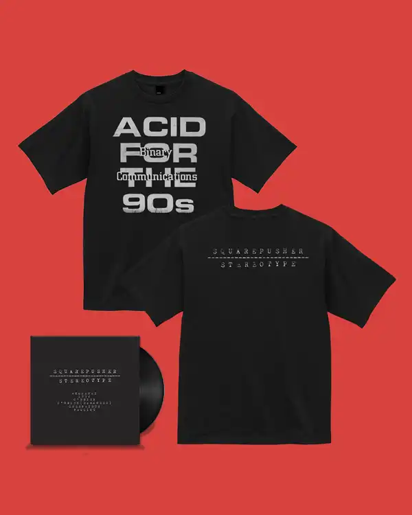 鬼才スクエアプッシャーによる幻のアルバム『Stereotype』再発盤 T-SHIRTS Tシャツ