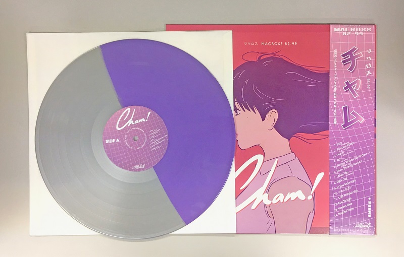 CHAM! (LP)/MACROSS 82-99/マクロス 82-99/帯付カラーヴァイナル 