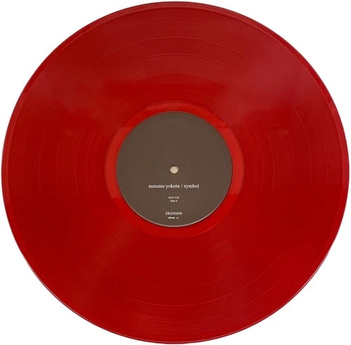 Susumu Yokota『Symbol』LP(Colored clear vinyl)【RED】ススム・ヨコタ シンボル