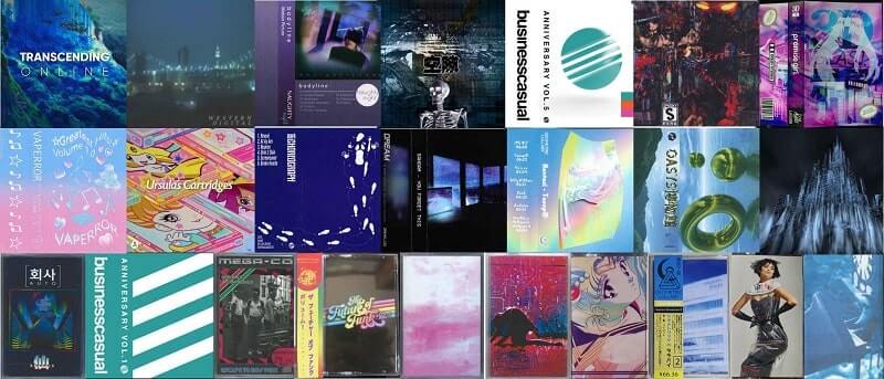 オンライン中古セール:VAPORWAVEカセットテープ(12/25)｜ニュース