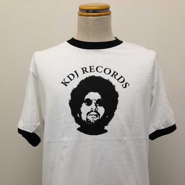 KDJ RECORDS T-SHIRTS WHITE SIZE:S/MOODYMANN/ムーディーマン