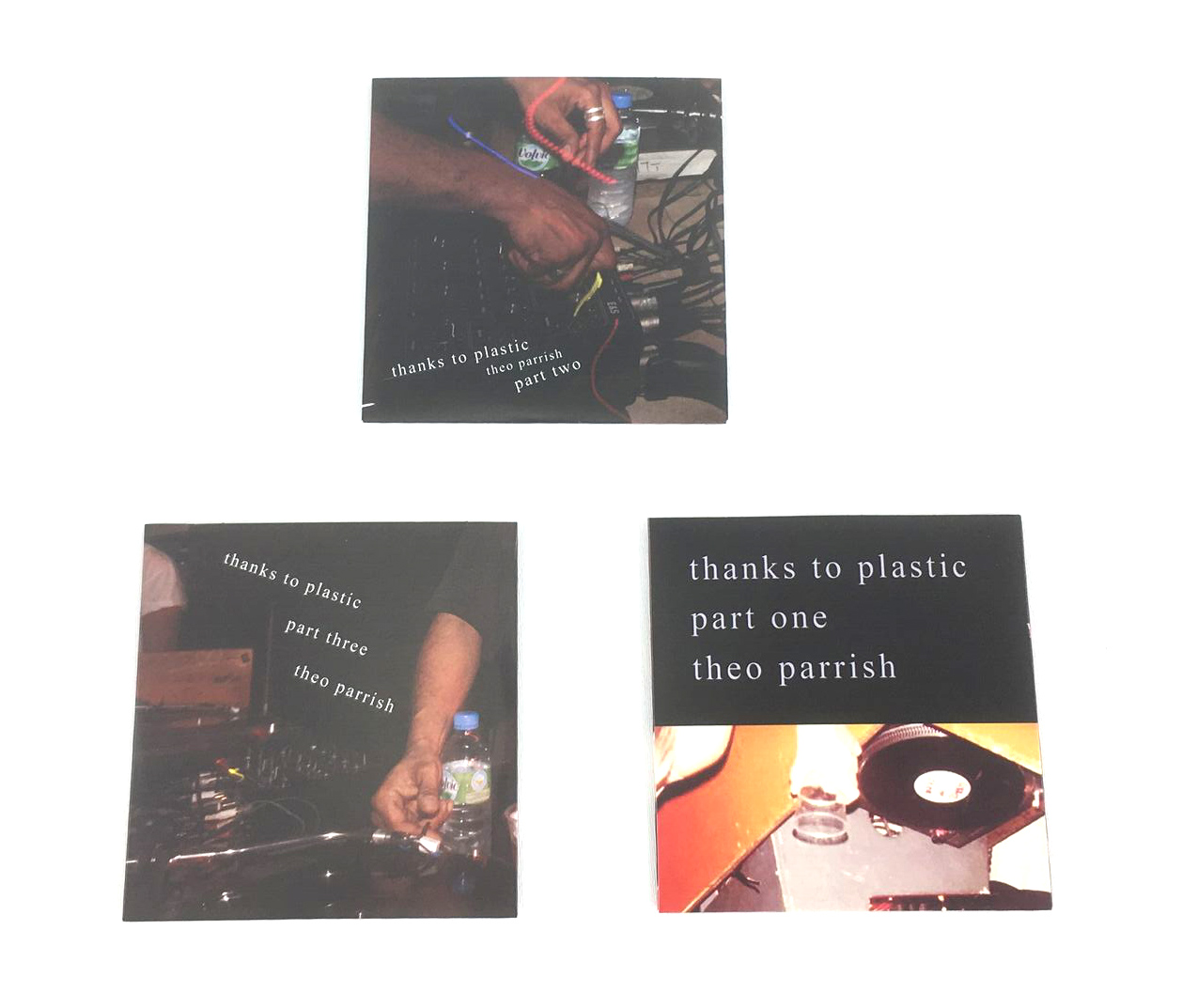 THANKS TO PLASTIC (3 CD-R)/THEO PARRISH/セオ・パリッシュ/リプレス 