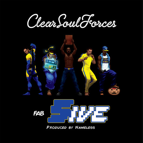 CLEAR SOUL FORCES (E-Fav + L.A.Z. + Noveliss + Ilajide) / クリア・ソウル・フォースズ (E-Fav + L.A.Z. + Noveliss + Ilajide) / FAB FIVE "アナログ2LP"