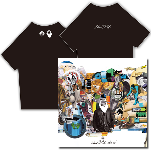 OLIVE OIL / オリーブオイル / ISLAND BAL★ディスクユニオン限定T-SHIRTS付セットSサイズ