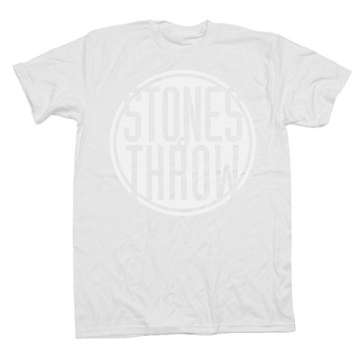 Stones Throw T-Shirt / ストーンズ・スロウ Tシャツ / CLASSIC LOGO WHITE SIZE M