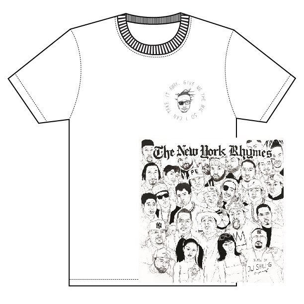 DJ SHU-G × JUSTIN HAGER / KINFOLK presents “The New York Rhymes”★T-SHIRTS付セット"S"サイズ