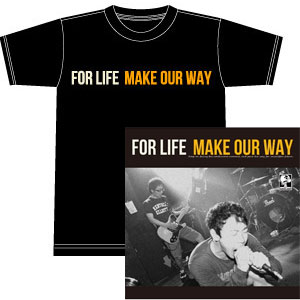 FOR LIFE【CDシャツ(L)】