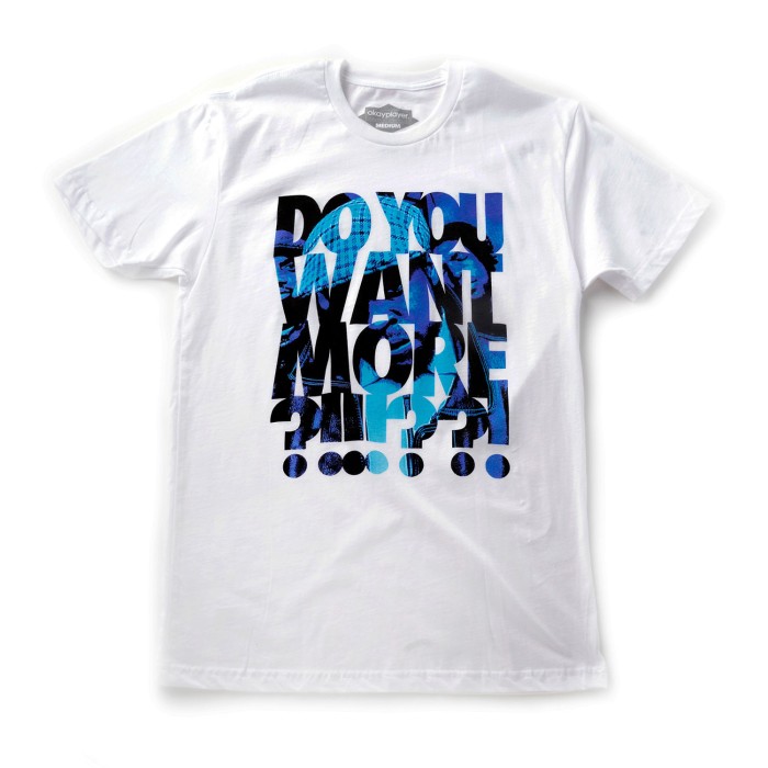 THE ROOTS (HIPHOP) / DO YOU WANT MORE?!!!??! T-SHIRT (WHITE-M)