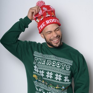 THE ROOTS (HIPHOP) / HOLIDAY KNIT HAT (RED)