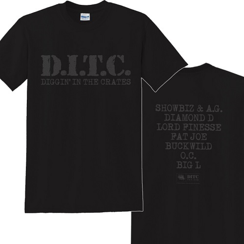 D.I.T.C. / D.I.T.C. T-SHIRT (BLACK-L)