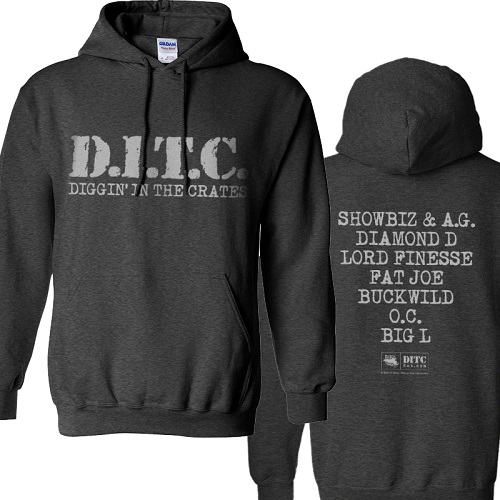 D.I.T.C. HOODY (HEATHER-S)/D.I.T.C.｜HIPHOP/R&B｜ディスクユニオン