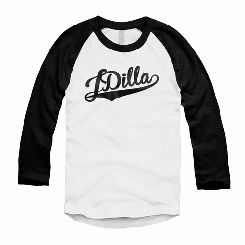 J DILLA aka JAY DEE / ジェイディラ ジェイディー / SCRIPT RAGLAN T-SHIRT (S)