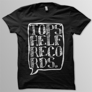 LOGO SHIRT (BLACK) Lサイズ/TOPSHELF RECORDS｜PUNK｜ディスク