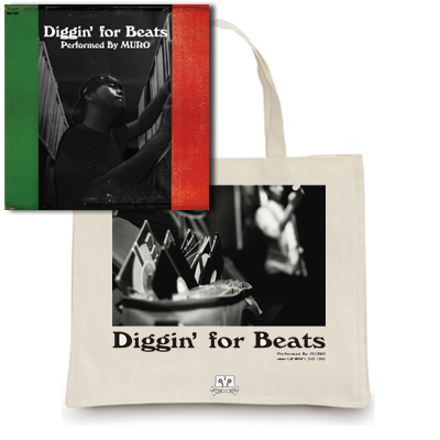 DIGGIN' FOR BEATS (2LP) ☆ユニオン限定トートバッグ付セット/DJ MURO