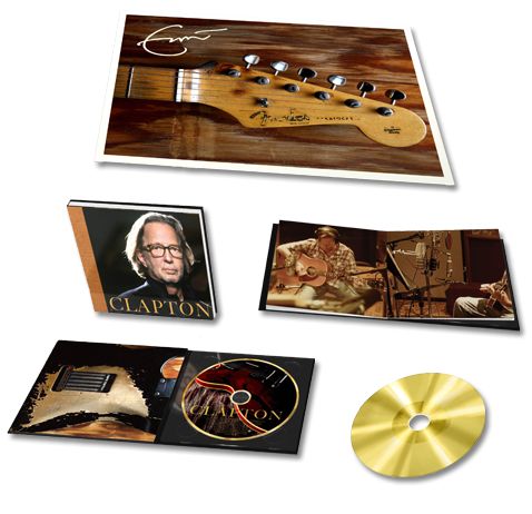 CLAPTON (DELUXE LIMITED EDITION 24 KARAT GOLD COLLECTIBLE CD)/ERIC 