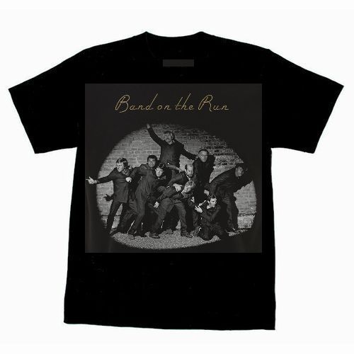 BAND ON THE RUN BLACK ≪T-SHIRT / SIZE:M≫/PAUL McCARTNEY/ポール・マッカートニー｜OLD ROCK ｜ディスクユニオン・オンラインショップ｜diskunion.net