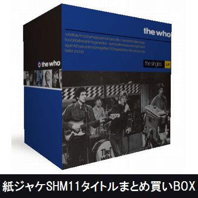 紙ジャケット SHM-CD 11タイトル シングルスBOXセット/THE WHO/ザ
