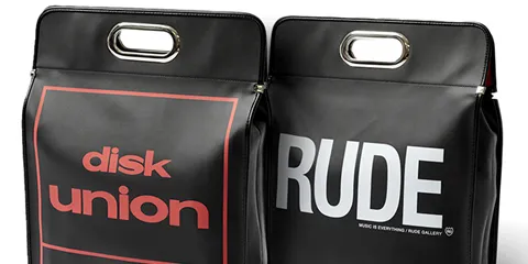 ディスクユニオン×RUDE GALLERY コラボレーションキャリングバッグ