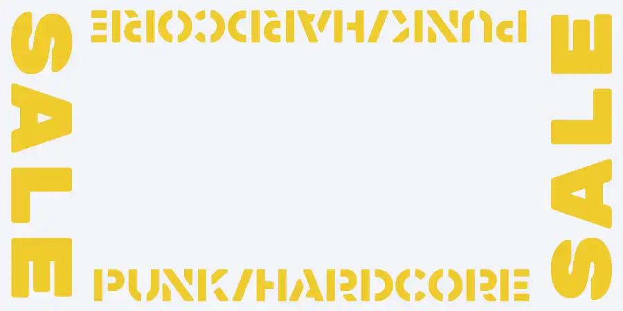 【タイトル追加】5/8(金) PUNK/HARDCORE GW廃盤&新着レコードオンラインセール