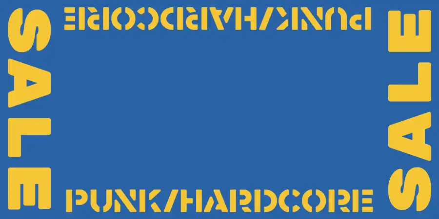 【オンラインセール】5/7(木) PUNK/HARDCORE 中古ワンコインプライスレコードオンラインセール