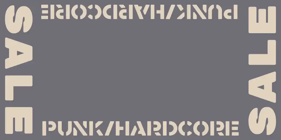 【オンラインセール】5/2(土) PUNK/HARDCORE 中古お買い得盤CDオンラインセール