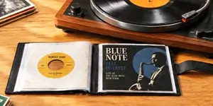 『EPレコードファイル 7inchサイズ』 保管も持ち運びもできるEPレコード専用ファイル