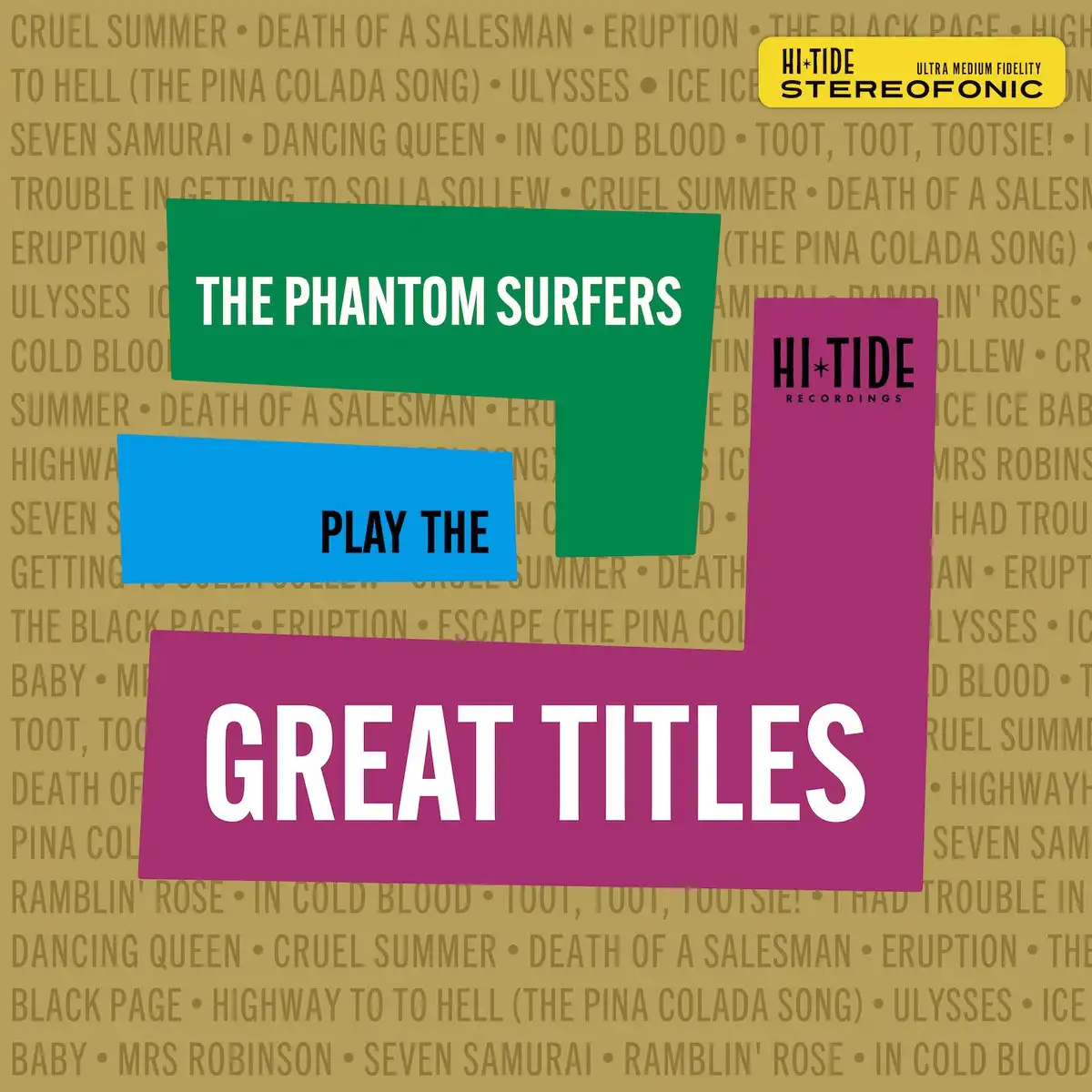 PHANTOM SURFERS の26年作がCD/アナログレコードにてリリース!!!!