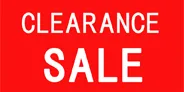 CLEARANCE SALE