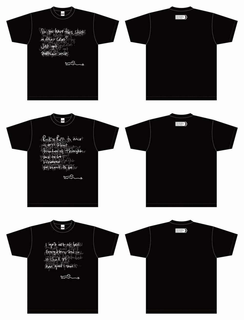 2組セット　tシャツ＋CD  カウンシル・スカイズ　ノエルギャラガーズ