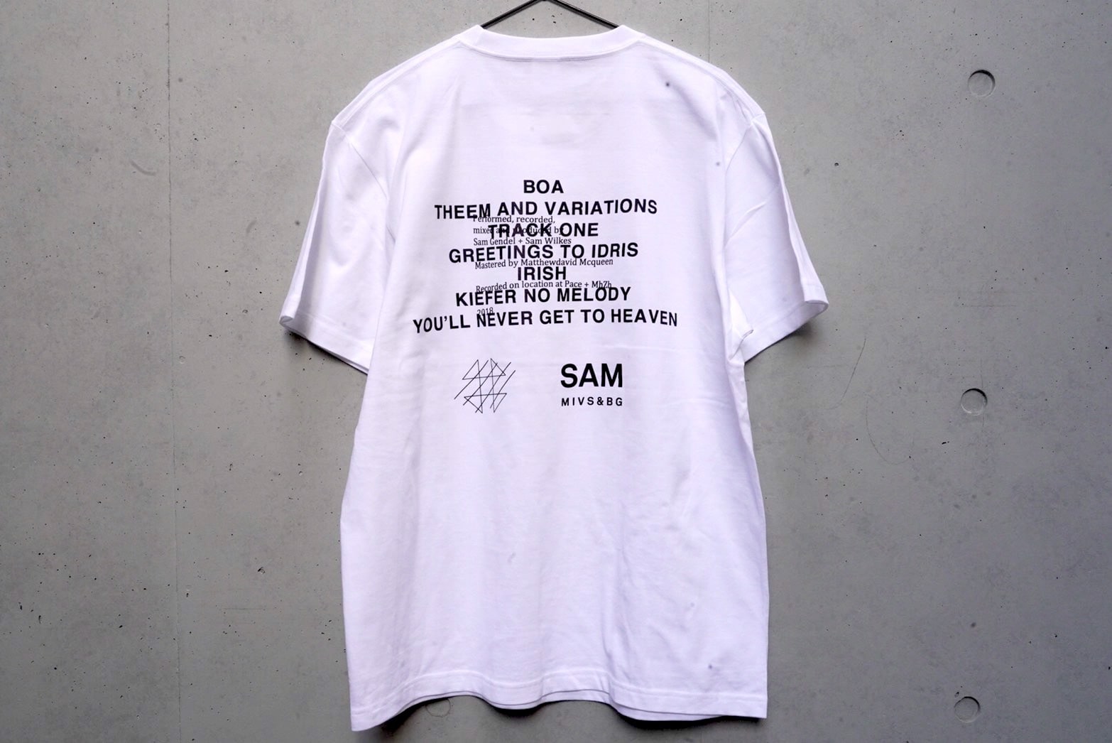 MUSIC FOR SAXOFONE & BASS GUITAR + Tシャツ(M)/SAM GENDEL & SAM 