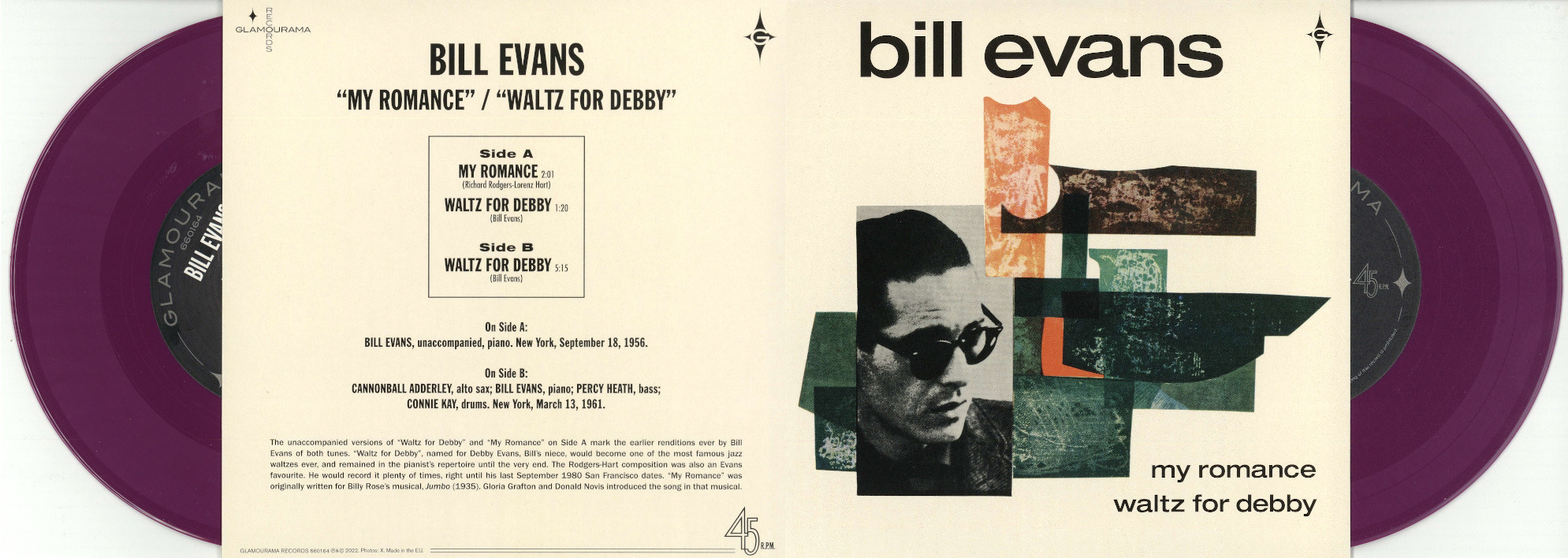 ビル・エヴァンス永遠の名盤「ワルツ・フォー・デビー」が7インチ付き 