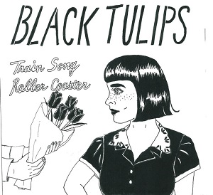 10/7発売 Satoru Onoとガールズ・バンド“Black Tulips”がスプリット