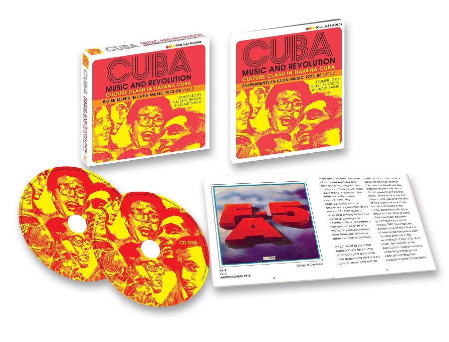 CUBA: MUSIC AND REVOLUTION: CULTURE CLASH IN HAVANA: EXPERIMENTS IN LATIN  MUSIC 1975-85 VOL. 2 (2CD)/V.A. (CUBA: MUSIC AND REVOLUTION: CULTURE CLASH  IN HAVANA)/オムニバス/UK名門 SOUL JAZZ とジャイルス・ピーターソンが監修する1970年代に録音された知られ ...