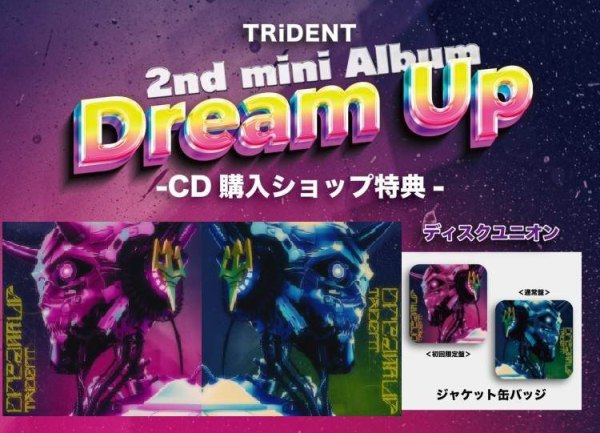 TRiDENT ディスクユニオン特典 缶バッジ