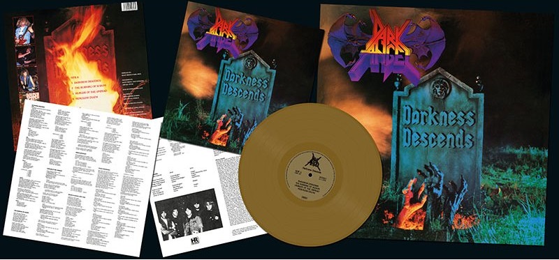 DARKNESS DESCENDS<GOLD VINYL>/DARK ANGEL/ダーク・エンジェル