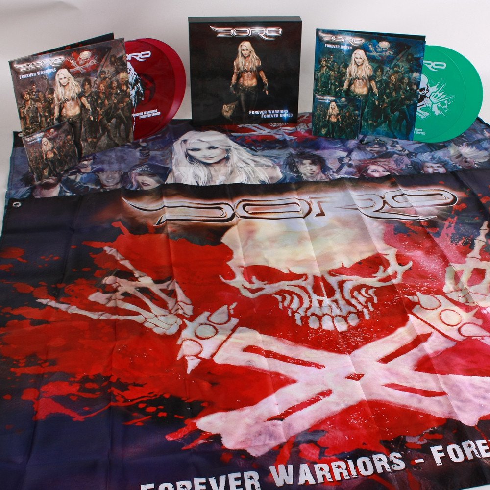 FOREVER WARRIORS, FOREVER UNITED<RETAIL BOX/2CD+4LP> /DORO/ドロ 