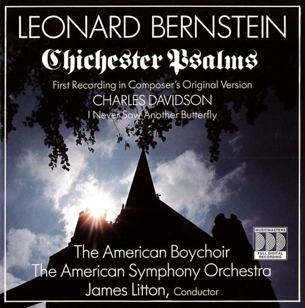 JAMES LITTON / ジェイムス・リットン / BERNSTEIN:CHICHESTER PSALMS