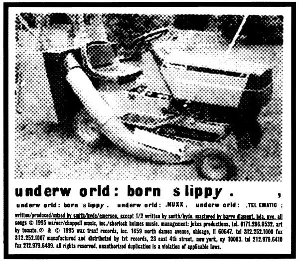 UNDERWORLD / アンダーワールド / BORN SLIPPY