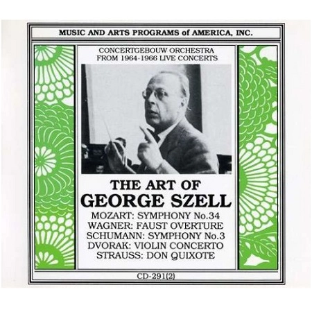 GEORGE SZELL / ジョージ・セル / "ART OF GEORGE SZELL / MOZART, WAGNER, R.STRAUSS, SCHUMANN & DVORAK"